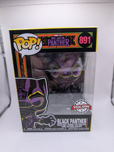 Funko Pop - Marvel Black Panther Black Light #891 Exclusive BlackLight