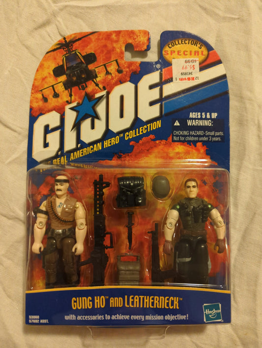 GI JOE The Real American Hero Collection. Gung Ho and Leatherneck FRENLY BRICKS - Open 7 Days