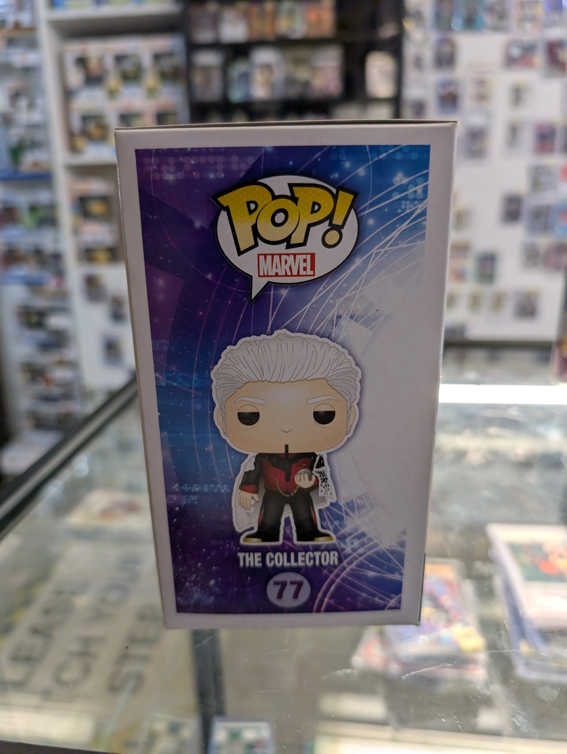 Funko Pop! MARVEL Guardians of the Galaxy THE COLLECTOR 77 Vinyl Bobblehead FRENLY BRICKS - Open 7 Days