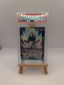 Dragon Ball Super Trunks: GT Fusion World FB04-114 Alternate Art SR Foil PSA 10 #FB04-11