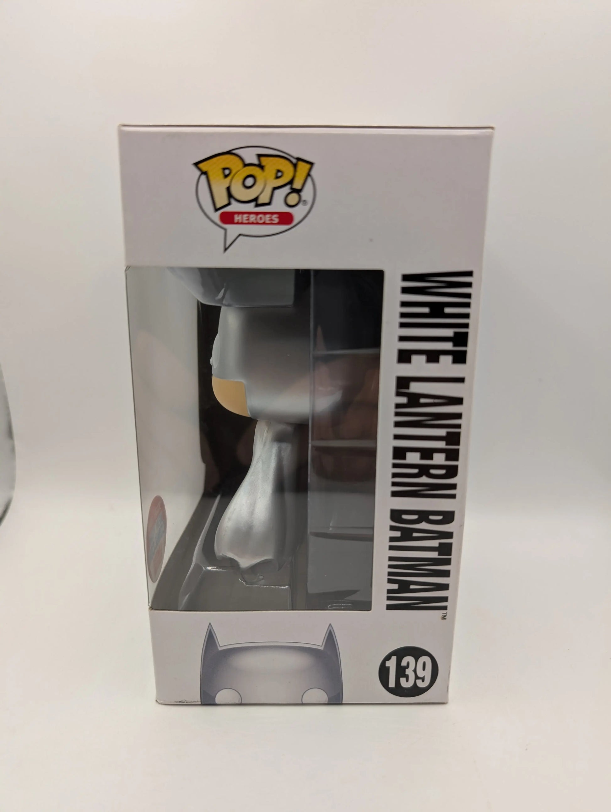 DC Super Heros Funko Pop #139 White Lantern Batman FRENLY BRICKS - Open 7 Days