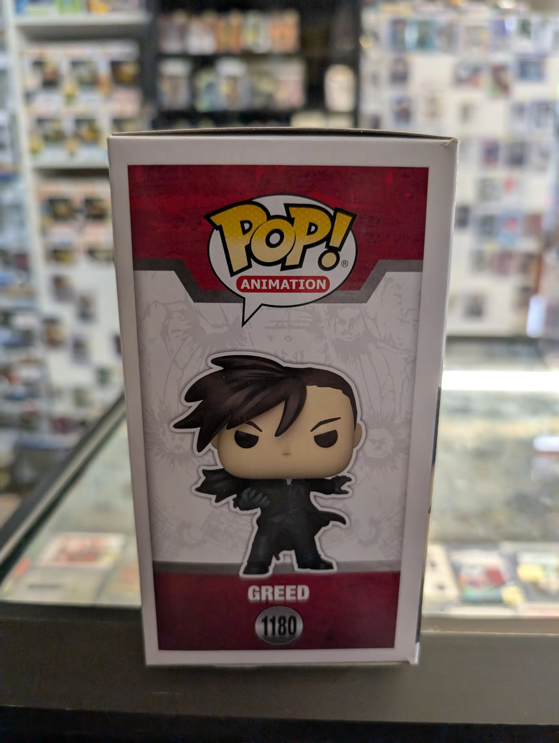 FUNKO POP VINYL FULLMETAL ALCHEMIST BROTHERHOOD GREED #1180 EXCLUSIVE FRENLY BRICKS - Open 7 Days