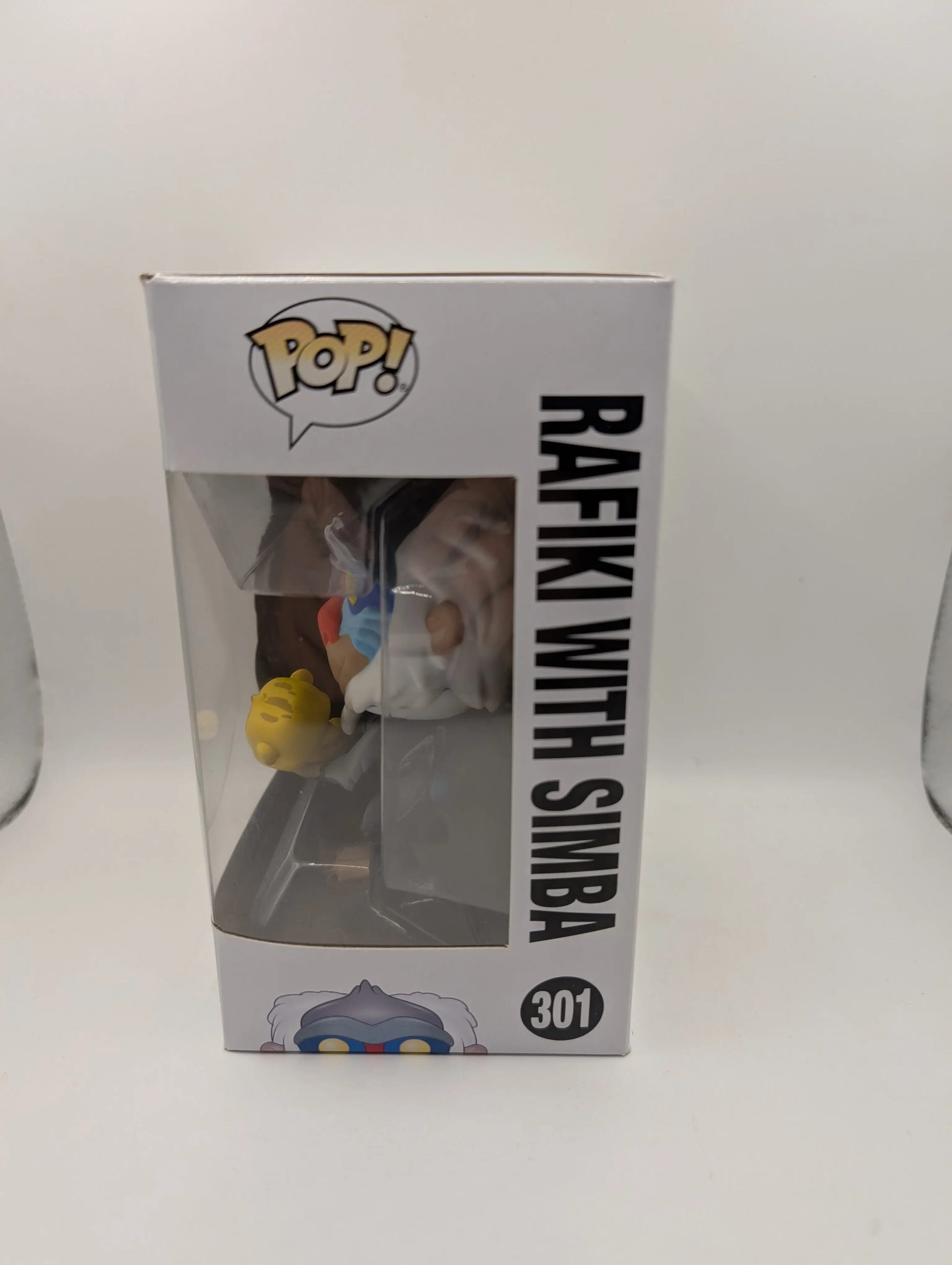 Rafiki with Simba - Pop Vinyl - 301 - The Lion King - Disney - VAULTED FRENLY BRICKS - Open 7 Days image 4