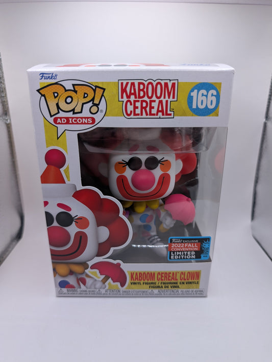 Funko POP! Vinyl Figure - 166 Kaboom Cereal - Kaboom Cereal Clown 2022 Fall Con FRENLY BRICKS - Open 7 Days