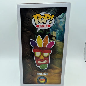 Funko Pop! Vinyl: Crash Bandicoot - Aku Aku #420 FRENLY BRICKS - Open 7 Days