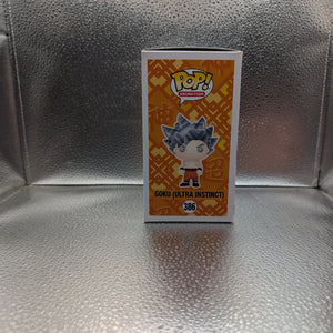 FUNKO Pop Vinyl Goku (Ultra Instinct) Dragon Ball Super #386 FRENLY BRICKS - Open 7 Days