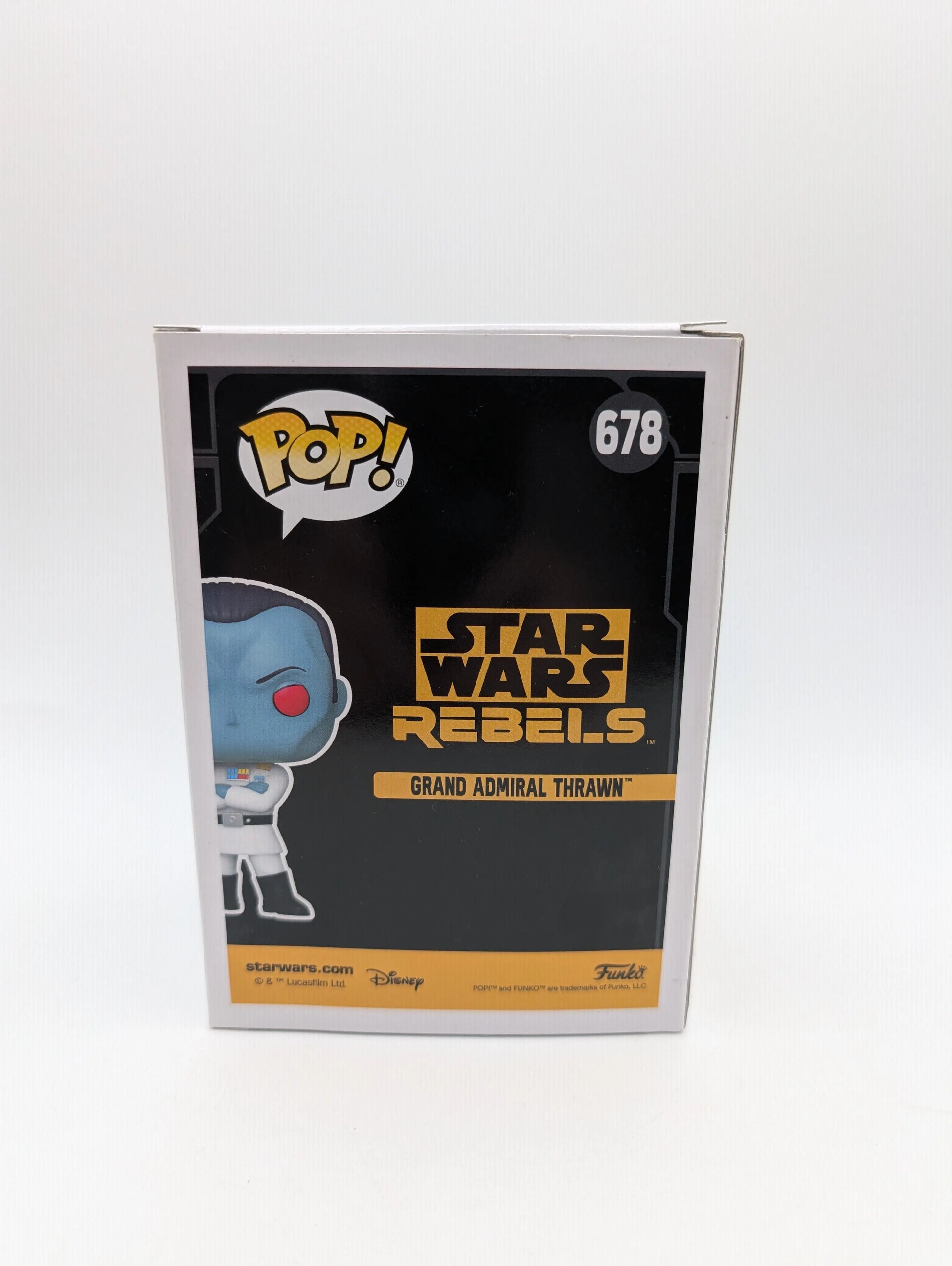 Star Wars - Rebels - Grand Admiral Thrawn #678 Funko Pop Vinyl Figure SE FRENLY BRICKS - Open 7 Days
