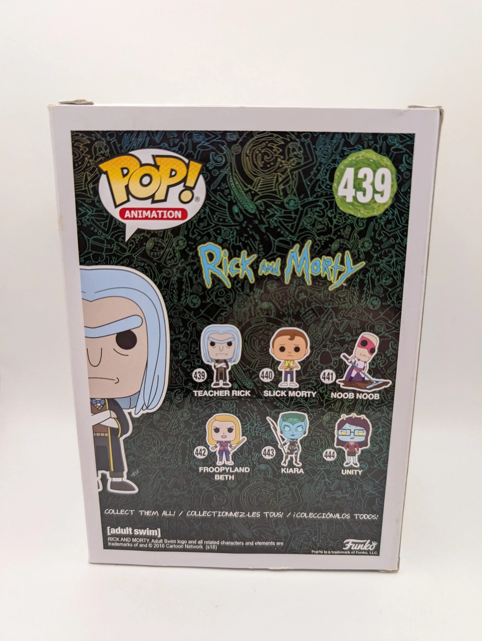 Funko Pop! Teacher Rick #439 Rick and Morty 2018 Vaulted Animation Figure FRENLY BRICKS - Open 7 Days image 3
