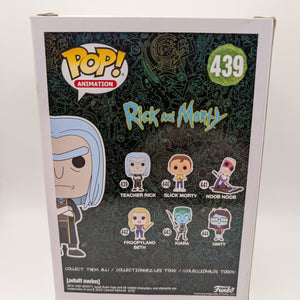 Funko Pop! Teacher Rick #439 Rick and Morty 2018 Vaulted Animation Figure