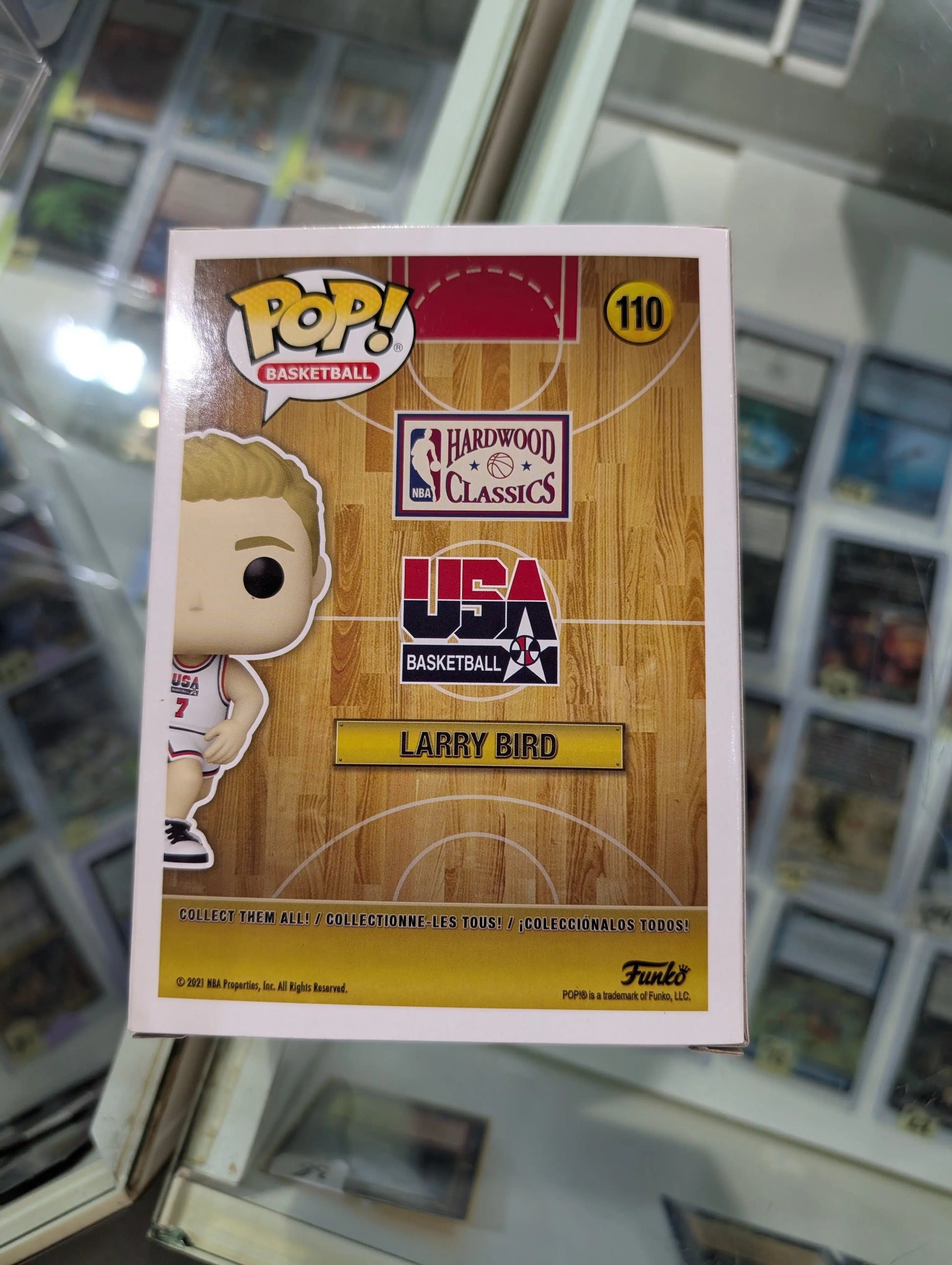 Funko POP! Basketball 1992 Team USA #110 Larry Bird FRENLY BRICKS - Open 7 Days