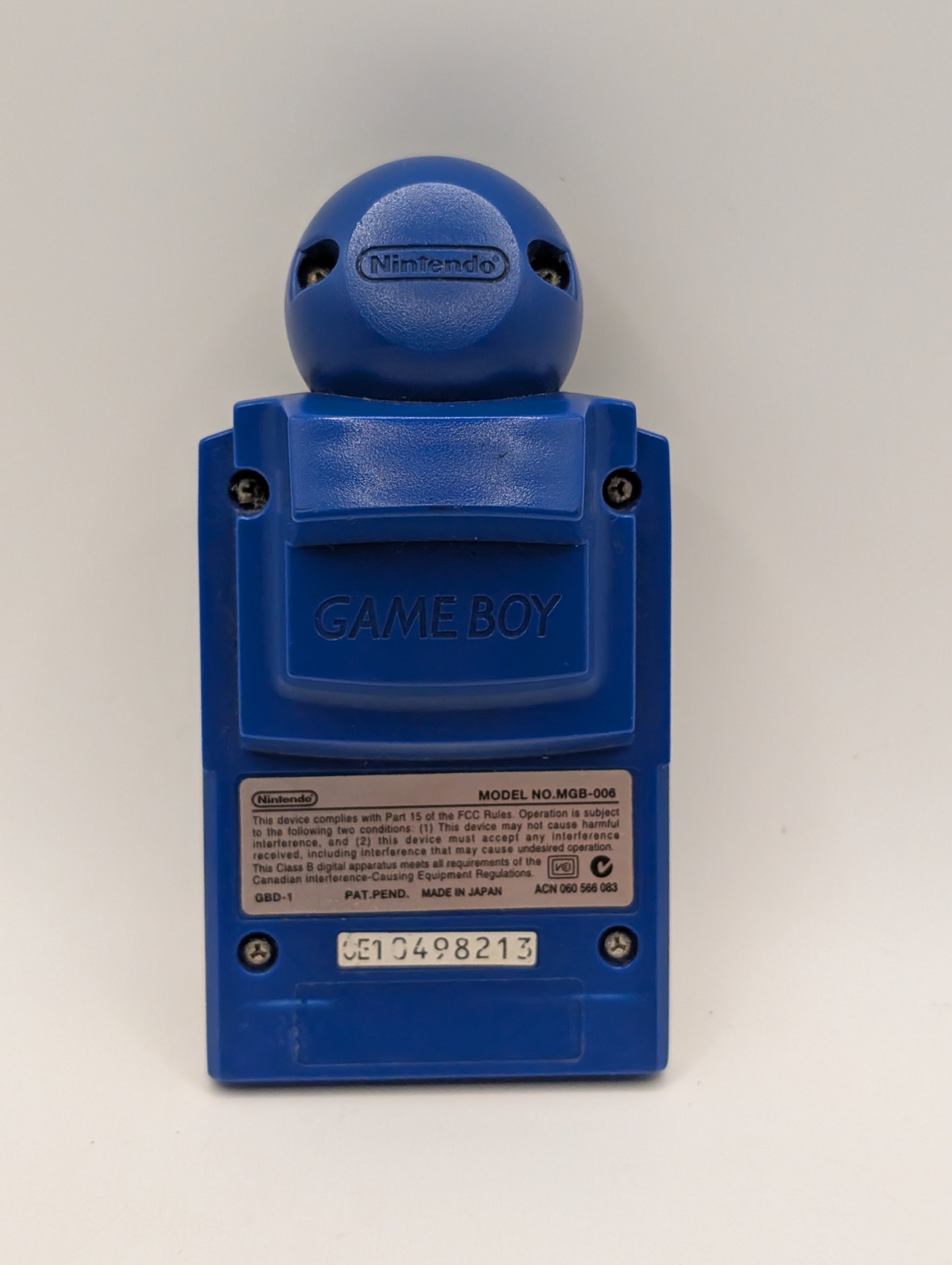 Nintendo GameBoy MGB-006 Camera Blue TESTED Works Game Boy Pocket Japan