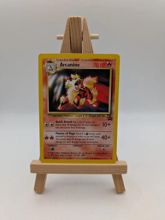 Arcanine Black Star Promo #6 Pokémon TCG WOTC Nintendo FRENLY BRICKS - Open 7 Days