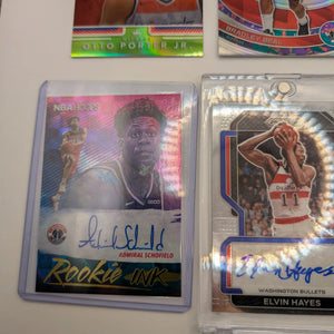 Washington Wizards NBA Basketball Card Lot, Rookies, Patch, Auto, Alexandre Sarr FRENLY BRICKS - Open 7 Days