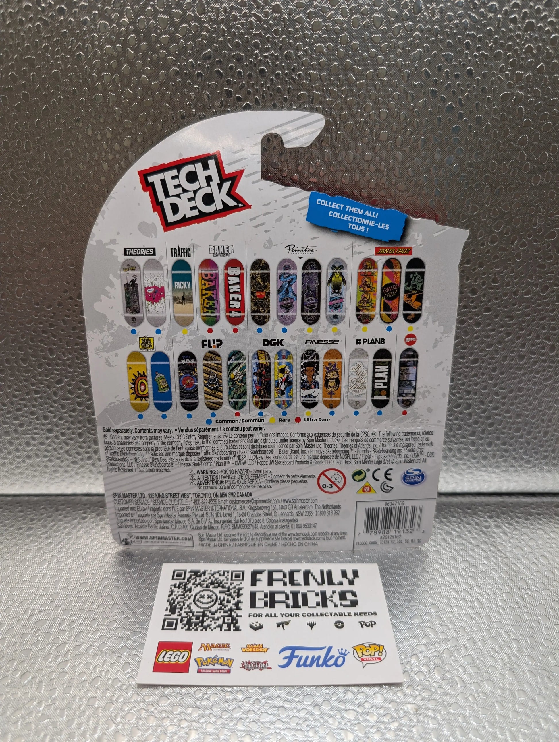 Tech Deck Santa Cruz Eyeball Eye Finger Skateboard Spin Master FRENLY BRICKS - Open 7 Days