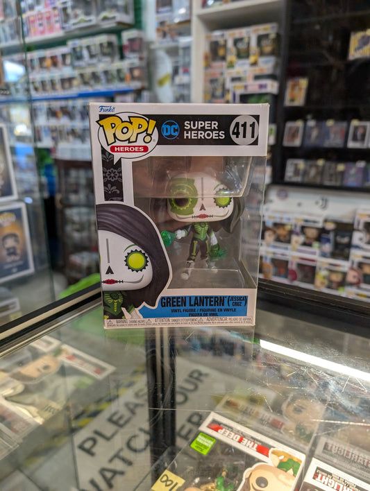 FUNKO Pop Vinyl Green Lantern #411 FRENLY BRICKS - Open 7 Days