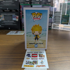 FUNKO Pop Vinyl Naruto (Six Path) #186 FRENLY BRICKS - Open 7 Days
