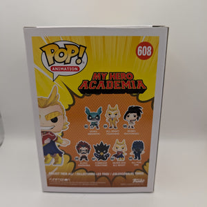 Funko Pop Silver Age All Might 608 My Hero Academia Vinyl Figure FRENLY BRICKS - Open 7 Days