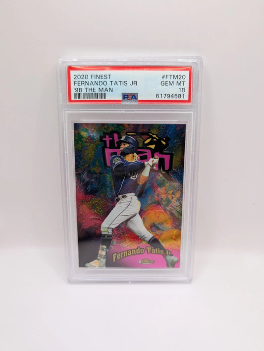 FERNANDO TATIS JR 2020 Topps Finest The Man #20 PSA MINT 10 FRENLY BRICKS - Open 7 Days
