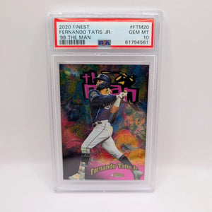 FERNANDO TATIS JR 2020 Topps Finest The Man #20 PSA MINT 10 FRENLY BRICKS - Open 7 Days