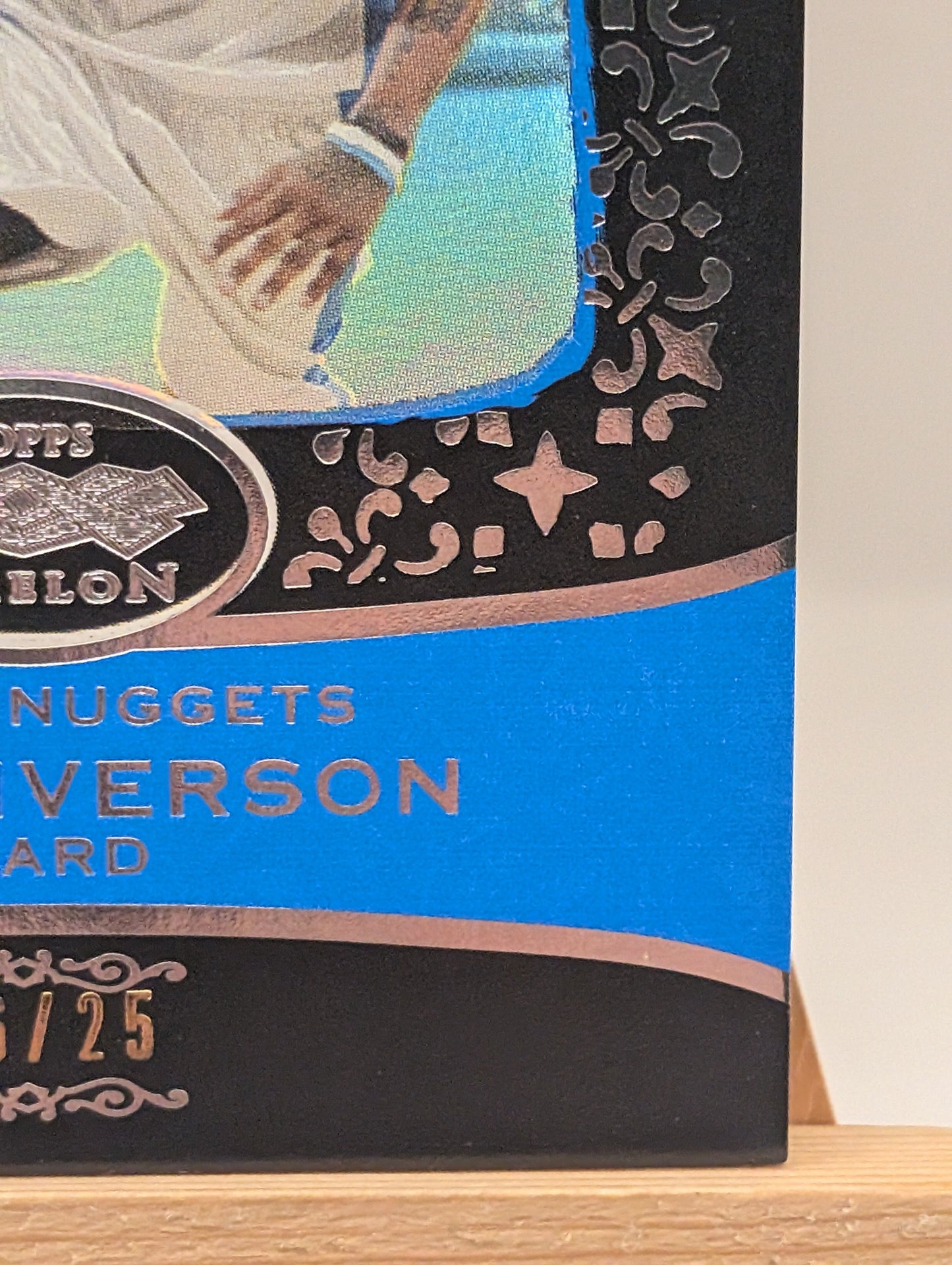 2007-08 Topps Allen Iverson Echelon Blue /25 FRENLY BRICKS - Open 7 Days