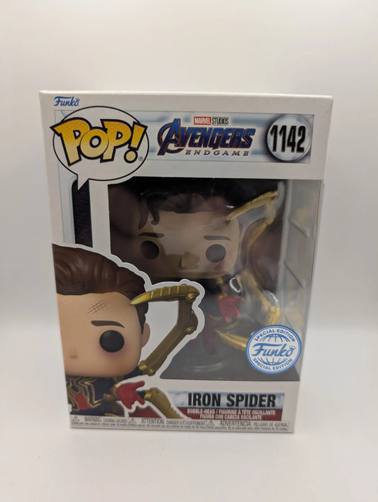 Funko POP! Marvel Avengers Endgame - Iron Spider #1142 - Vinyl Collectable FRENLY BRICKS - Open 7 Days
