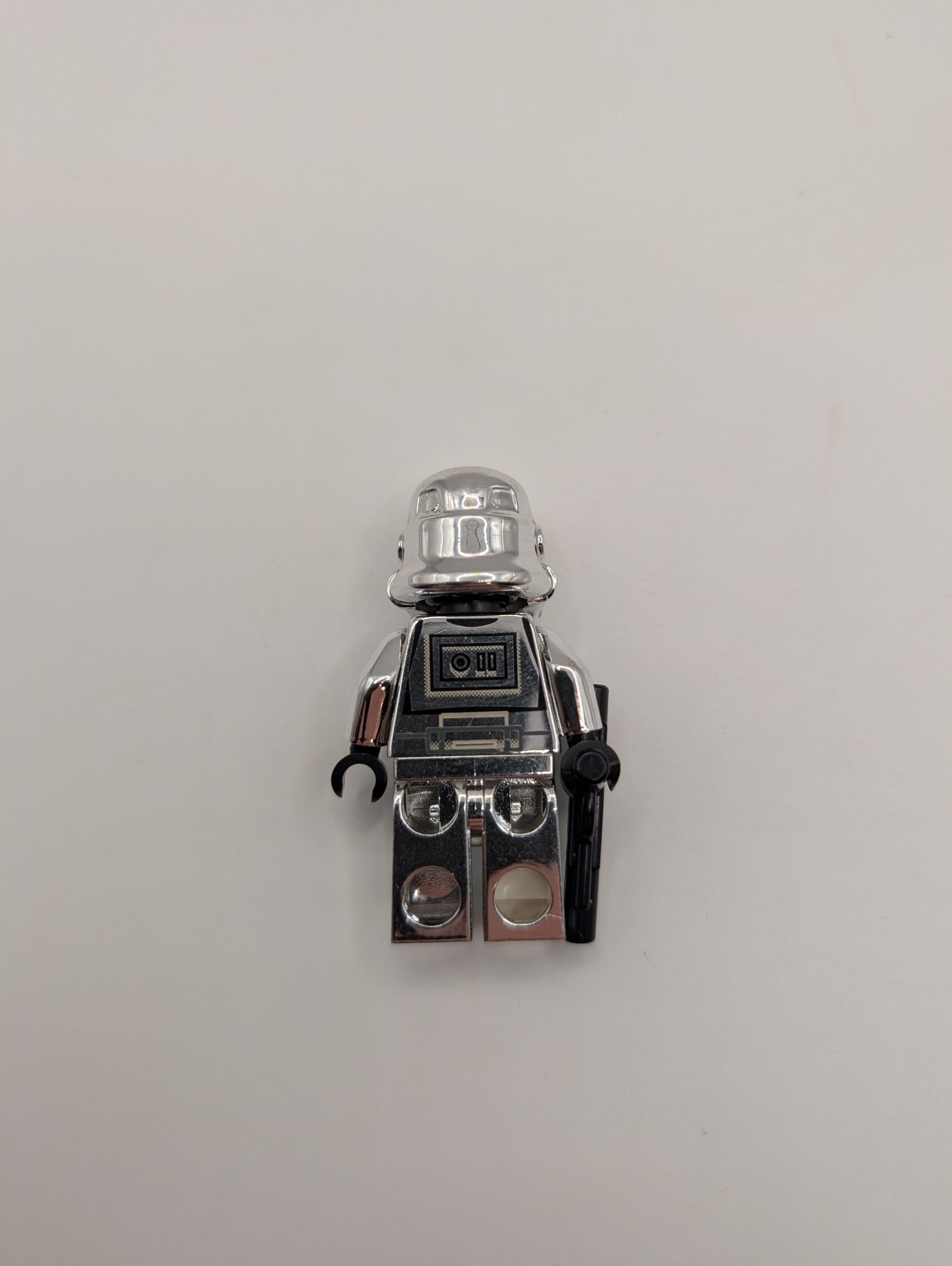 2009 LEGO Star Wars Stormtrooper Chrome Silver sw0097 Minifigure (Excellent) FRENLY BRICKS - Open 7 Days