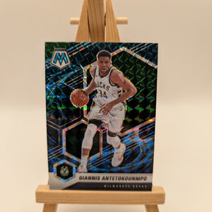 Giannis Antetokounmpo 2020 Mosaic #80 Genesis /(SSP) FRENLY BRICKS - Open 7 Days