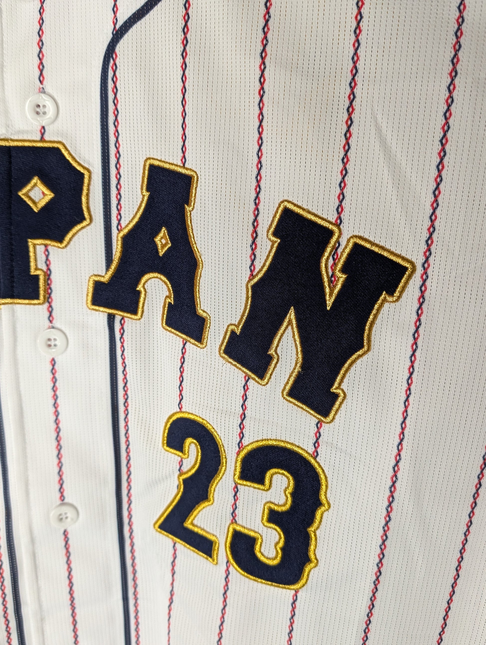 WBC Mizuno Samurai Japan "Nootbaar #23" White Home XL Jersey
