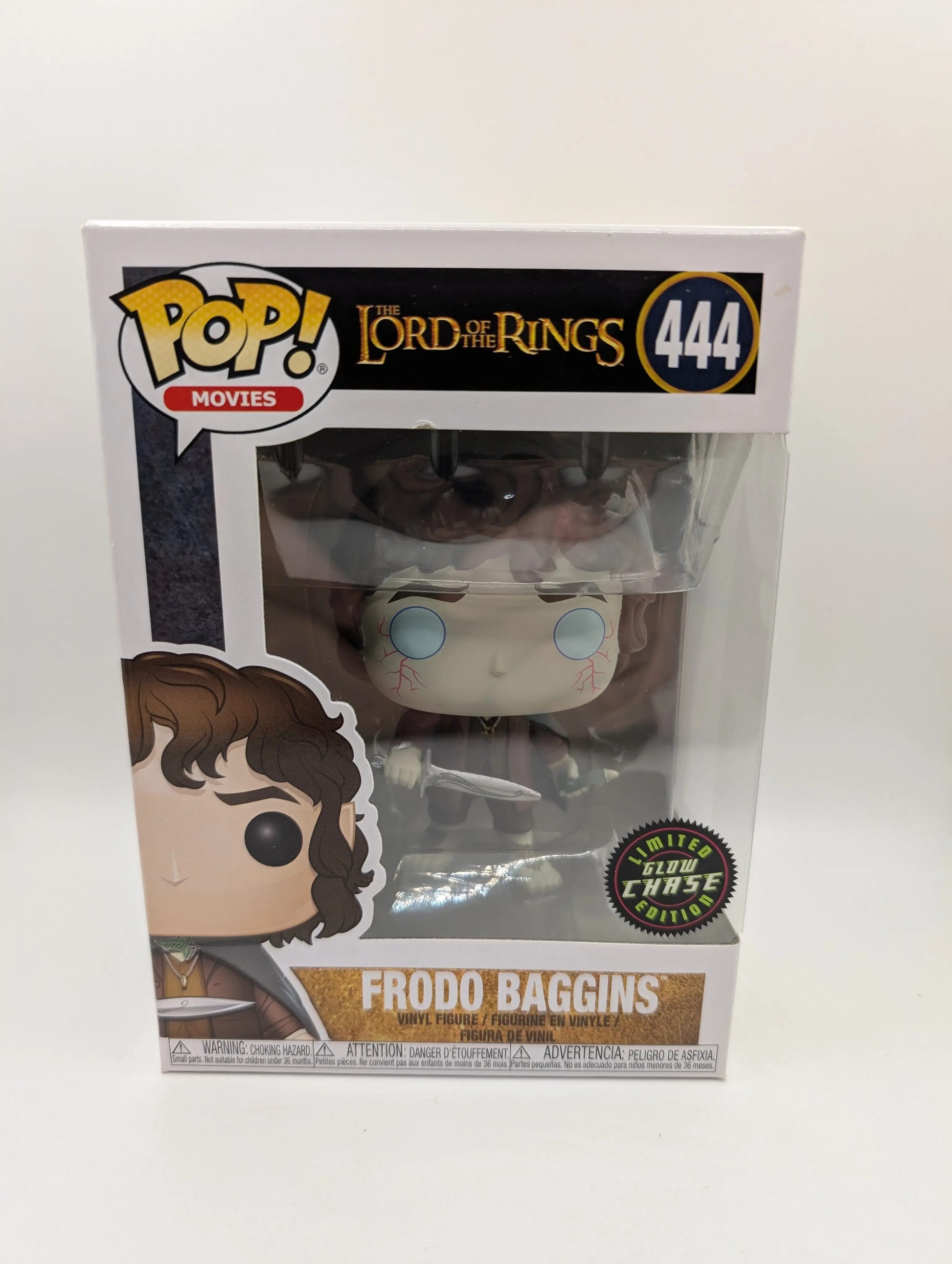 LOTR Funko Pop! Frodo Baggins Glow In The Dark Chase Variant #444 FRENLY BRICKS - Open 7 Days image 1