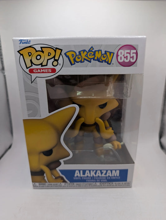 Alakazam #855 Pokémon Funko Pop Vinyl Figure Games 2021 FRENLY BRICKS - Open 7 Days