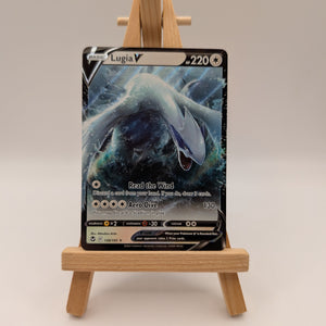 Pokémon TCG Lugia V Silver Tempest 138/195 Holo Ultra Rare FRENLY BRICKS - Open 7 Days