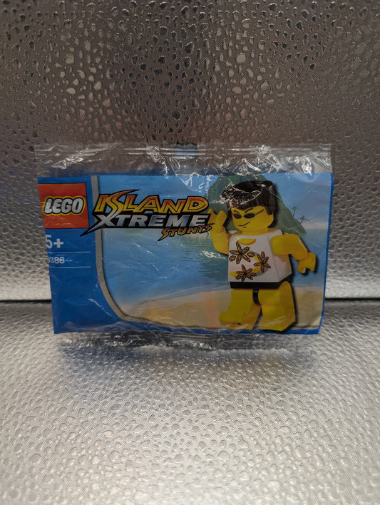 LEGO: "ISLAND XTREME STUNTS" MINIFIGURE SET - FACTORY SEALED 2003 NEW *RARE* FRENLY BRICKS - Open 7 Days