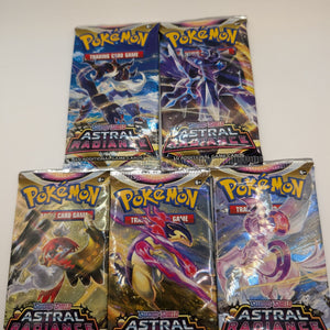 Pokemon Astral Radiance Booster Pack x 5 [Full Art Set] New/Sealed FRENLY BRICKS - Open 7 Days