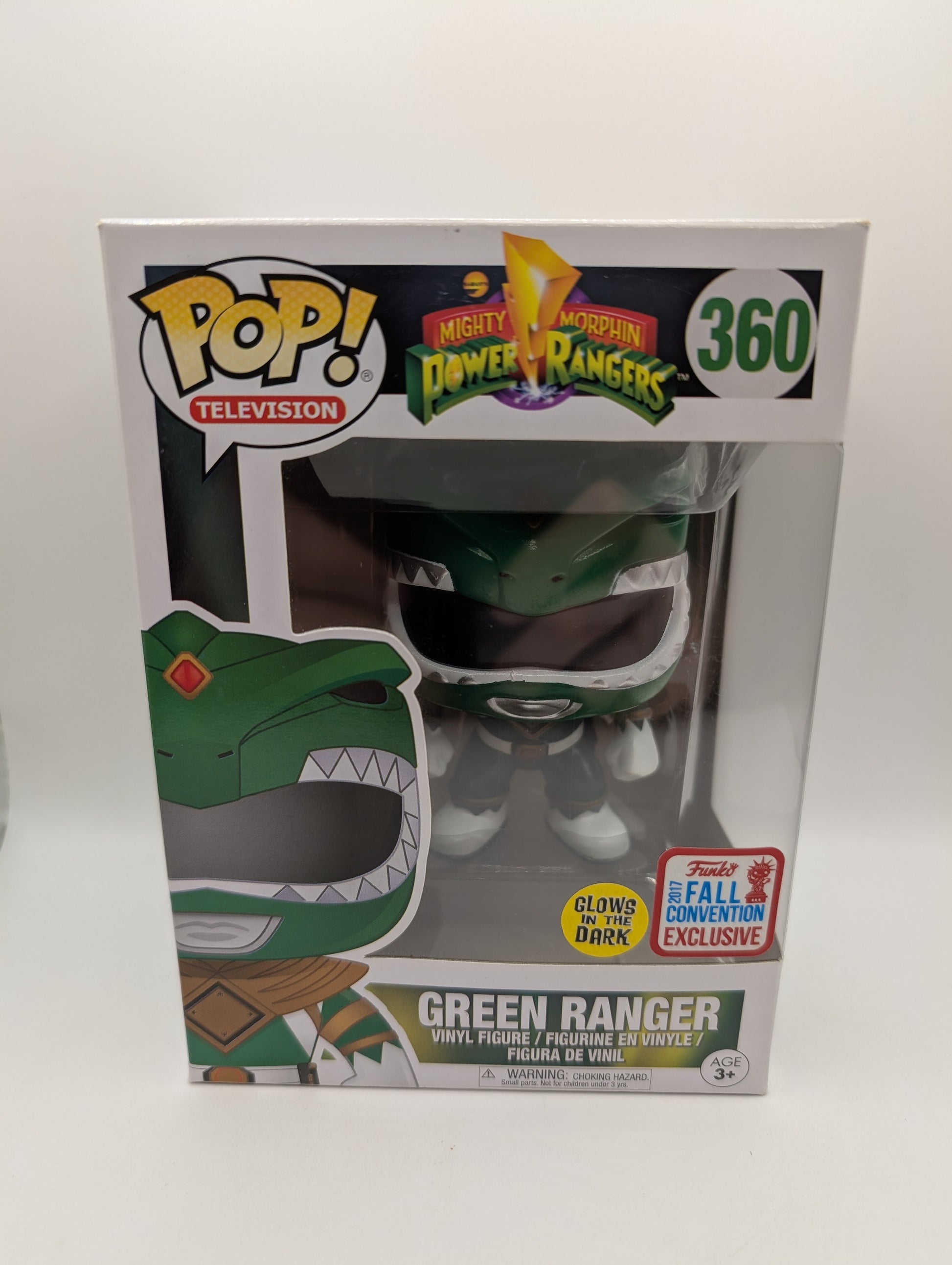 Funko Pop! Vinyl: Power Rangers - Green Ranger - (Glow) New York Comic Con #360 FRENLY BRICKS - Open 7 Days