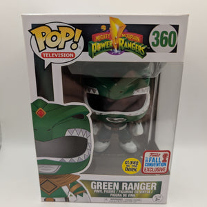 Funko Pop! Vinyl: Power Rangers - Green Ranger - (Glow) New York Comic Con #360 FRENLY BRICKS - Open 7 Days
