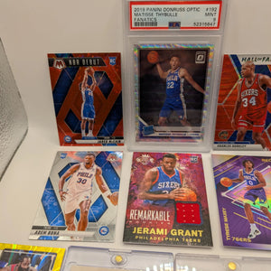 Philadelphia 76ers NBA Basketball Card Lot, Rookies, Patch, Auto, Graded FRENLY BRICKS - Open 7 Days