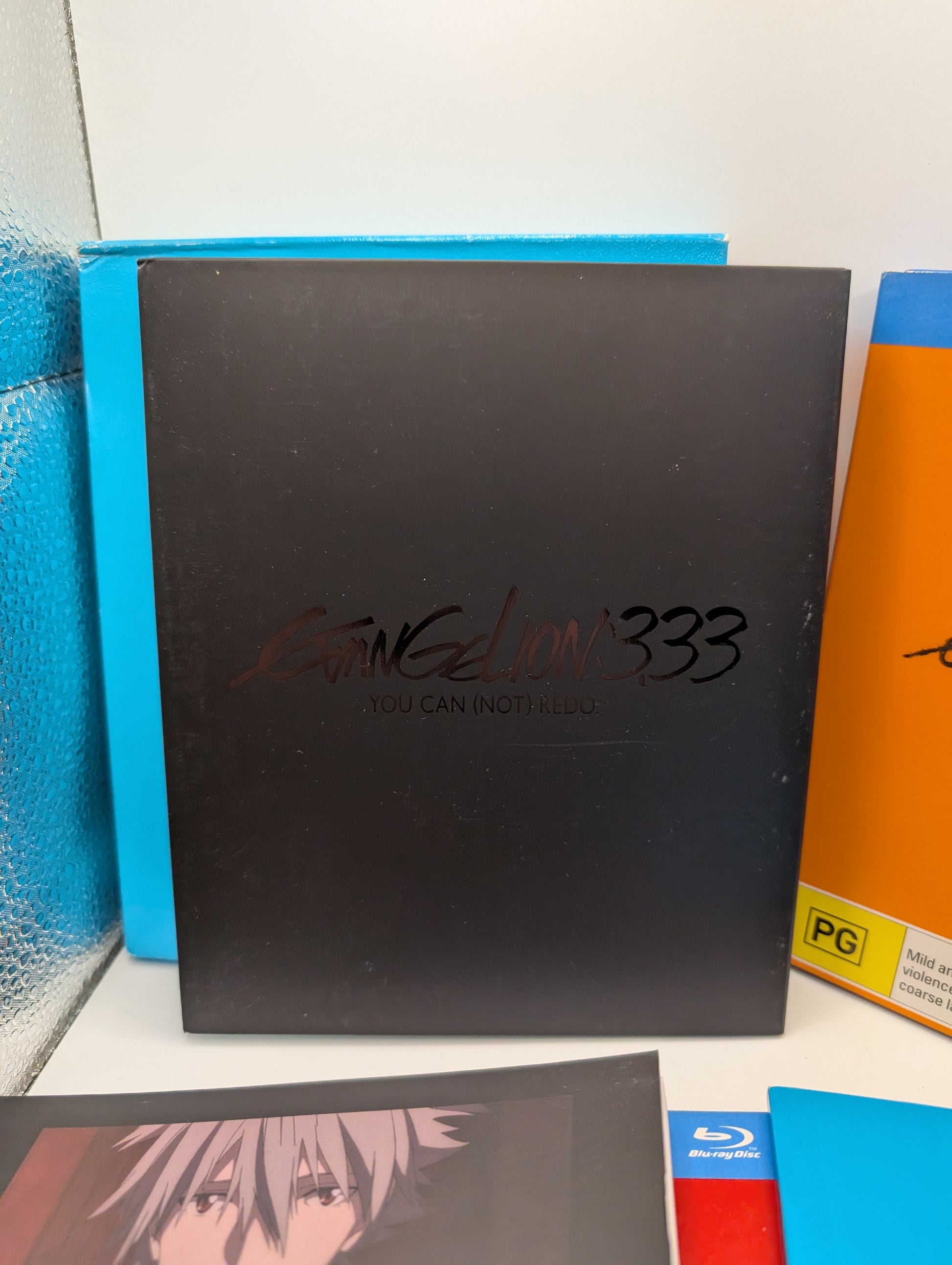 Shin EVANGELION Blu-ray 1.11 2.22 3.33 complete Set Limited Edition FRENLY BRICKS - Open 7 Days