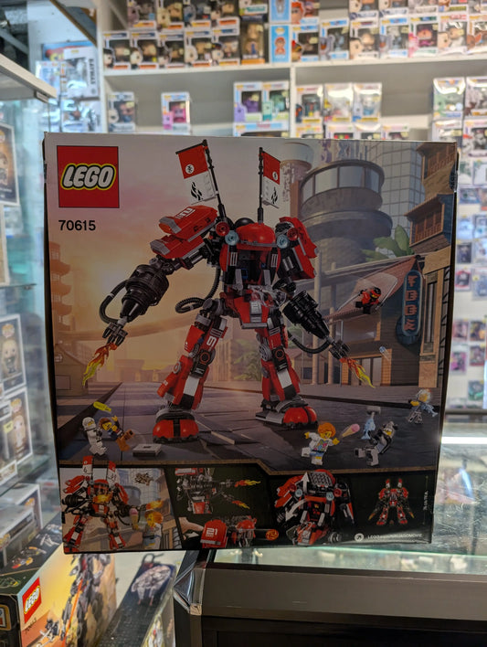 Lego 70615 Fire Mech | Ninjago Movie | Brand New | Retired FRENLY BRICKS - Open 7 Days
