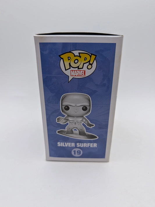Funko Pop Marvel 2013 Silver Surfer 19 Damaged box FRENLY BRICKS - Open 7 Days