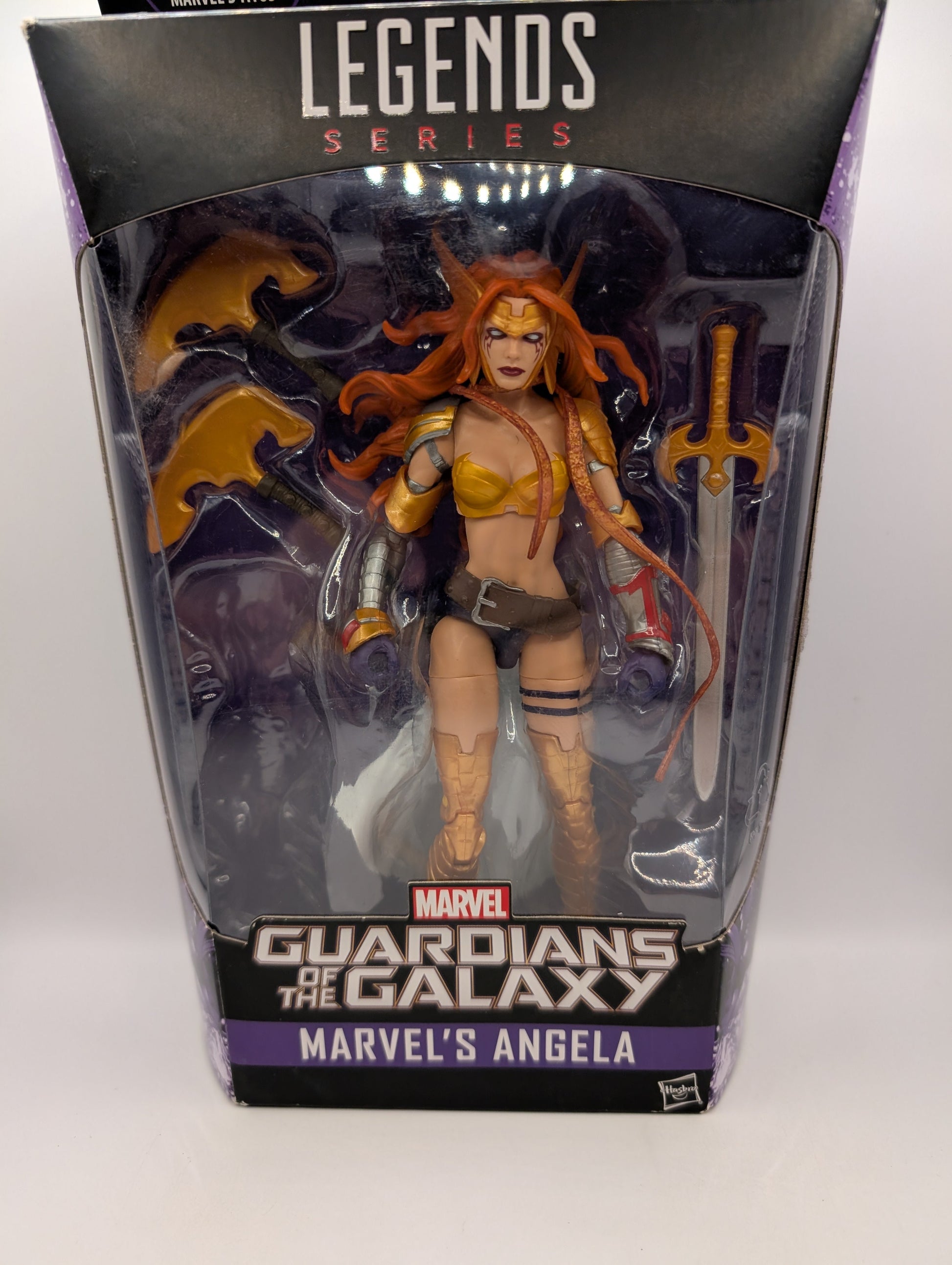 Marvel Legends ~ ANGELA ACTION FIGURE Guardians of the Galaxy Vol. 2 no baf FRENLY BRICKS - Open 7 Days
