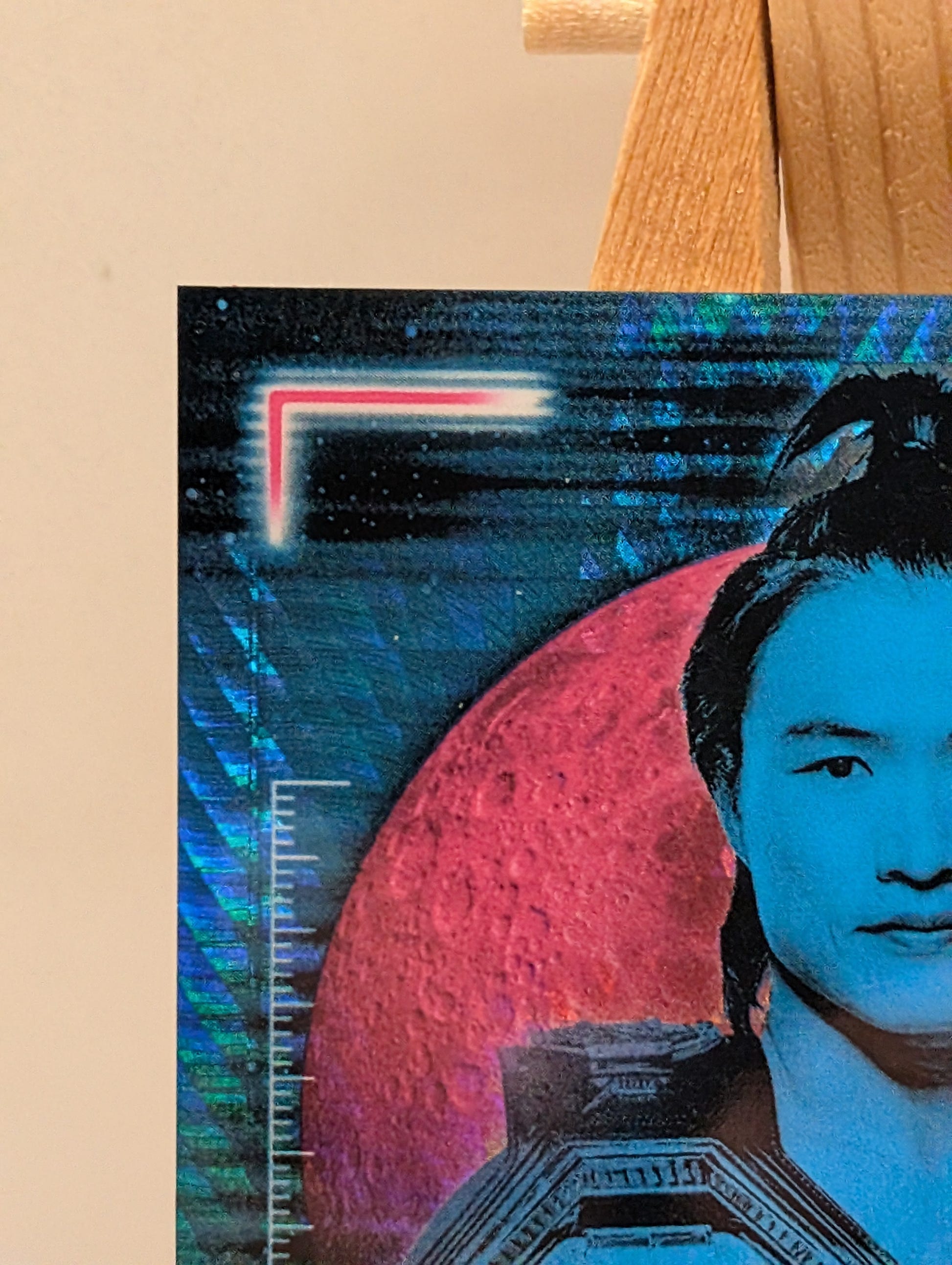 2025 Topps Midnight UFC Zhang Weili Night Vision #NV-15 FRENLY BRICKS - Open 7 Days image 3