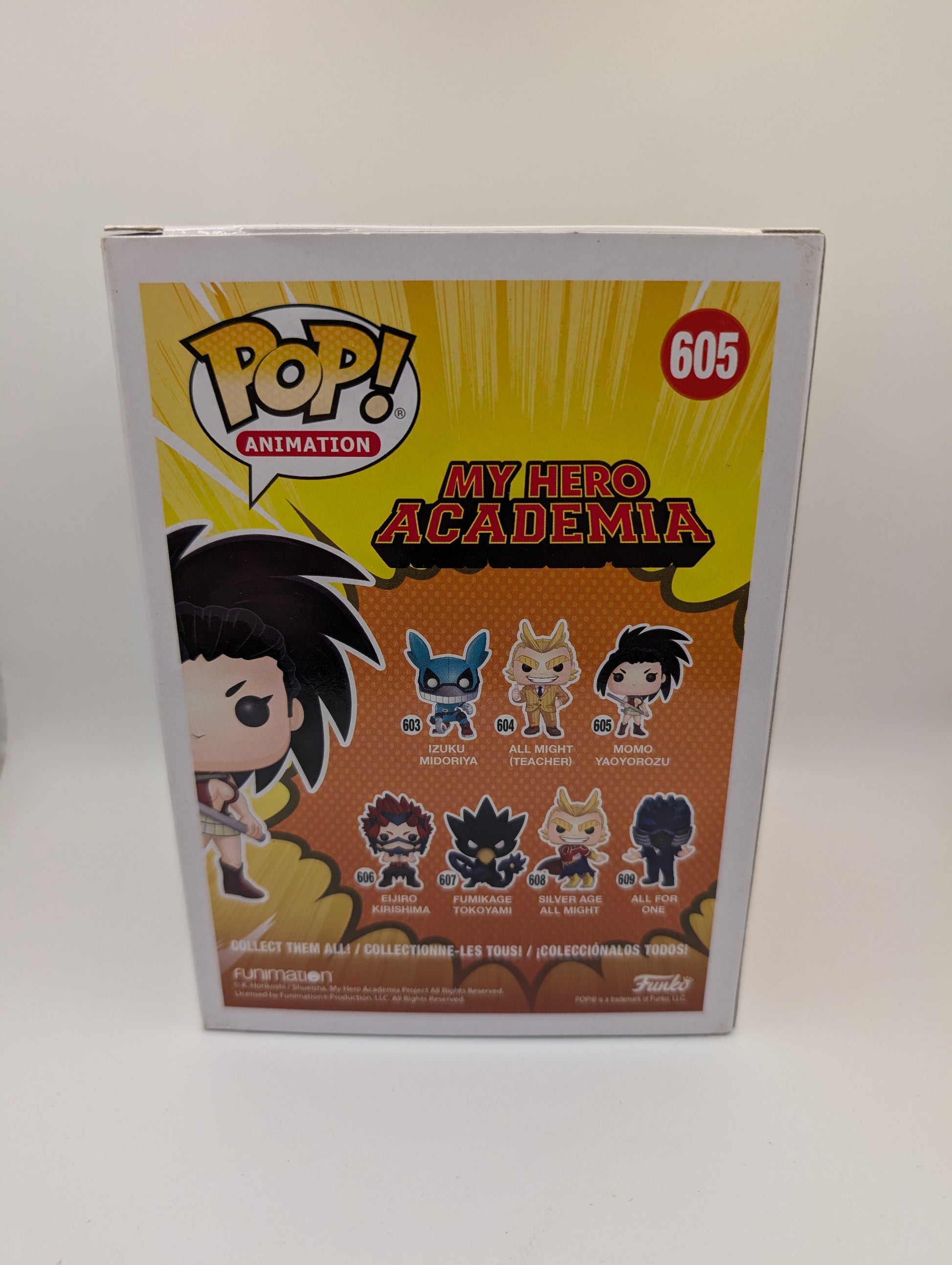 Funko Pop Vinyl Momo Yaoorozu #605 MHA FRENLY BRICKS - Open 7 Days
