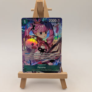 One Piece Perona OP12-034 SR [Alternate Art] - Legacy of The Master - English FRENLY BRICKS - Open 7 Days