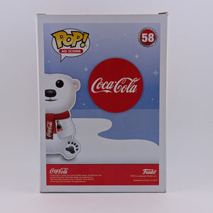 Funko POP! Ad Icons Coca-Cola #58 Coca-Cola Polar Bear Vinyl Collectable Rare FRENLY BRICKS - Open 7 Days