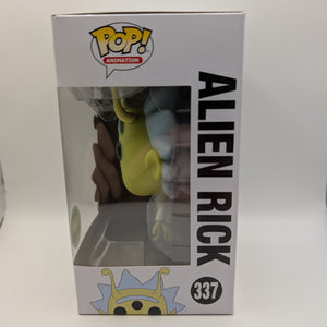 Funko Pop! Alien Rick #337 Rick & Morty 2018 Spring Convention Exclusive Vaulted