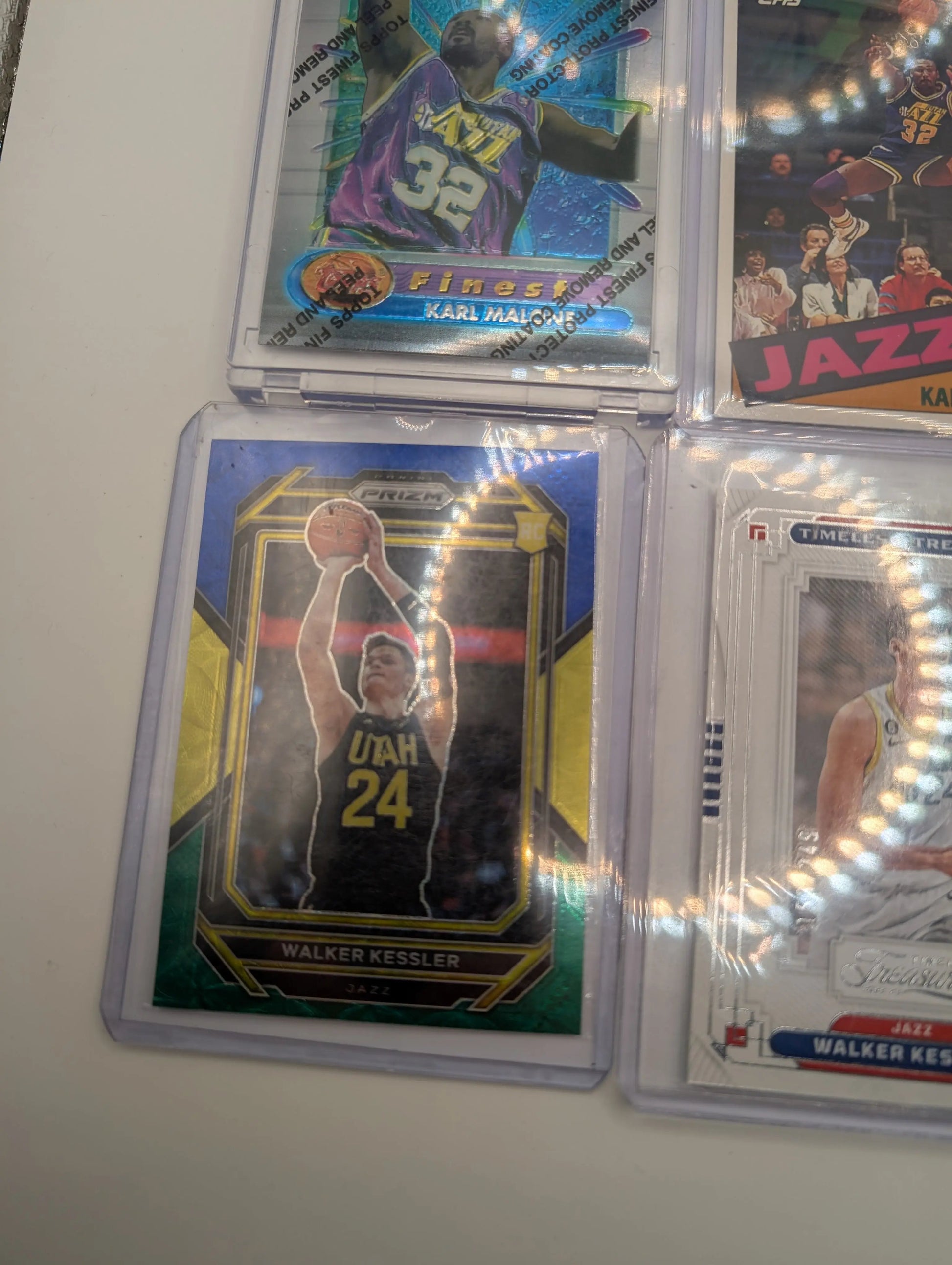 Utah Jazz NBA Basketball Card Lot, Rookies, Patch, Auto, Numbered, Karl Malone FRENLY BRICKS - Open 7 Days