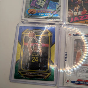 Utah Jazz NBA Basketball Card Lot, Rookies, Patch, Auto, Numbered, Karl Malone FRENLY BRICKS - Open 7 Days