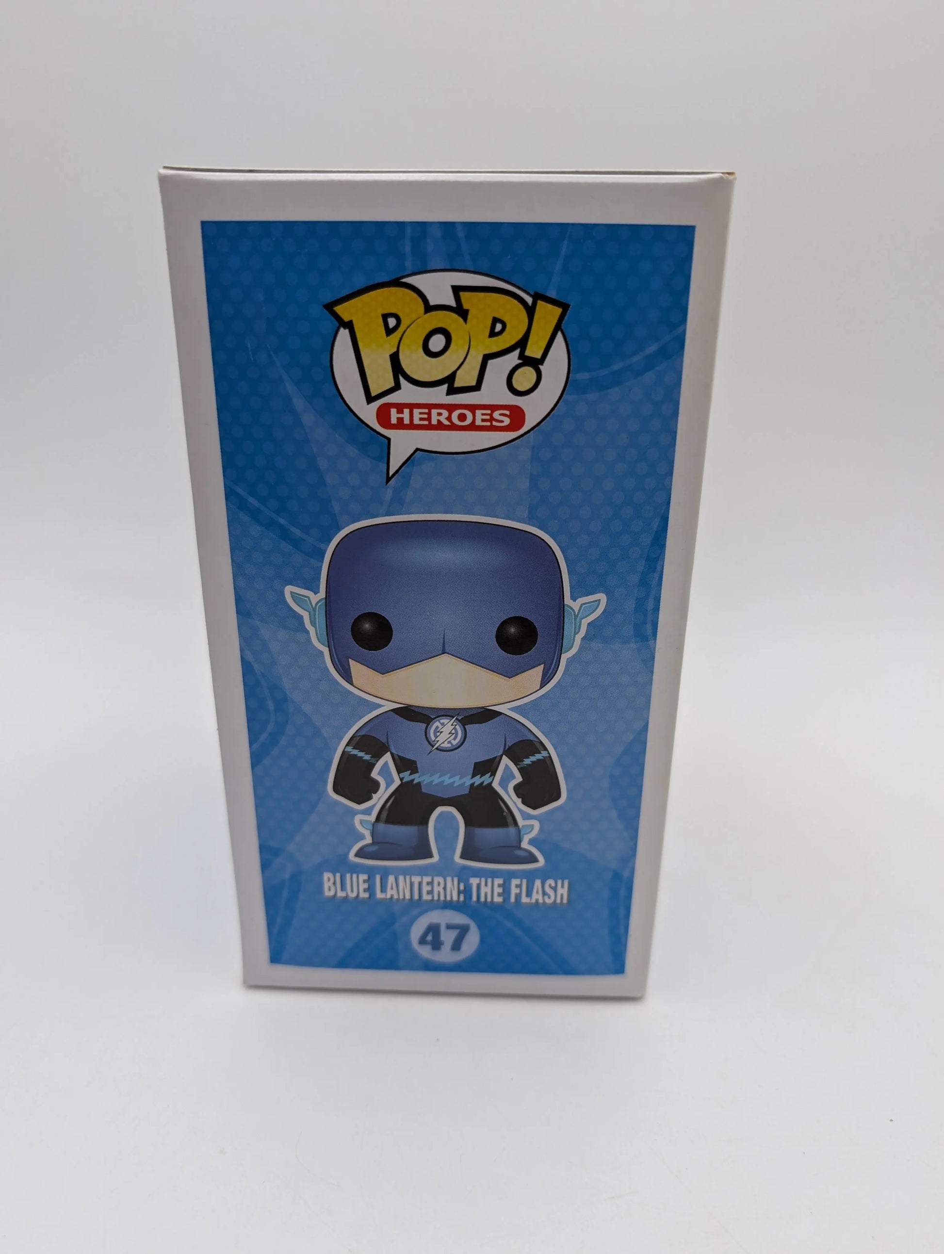 FUNKO POP HEROES #47 BLUE LANTERN THE FLASH (METALLIC) VINYL FRENLY BRICKS - Open 7 Days