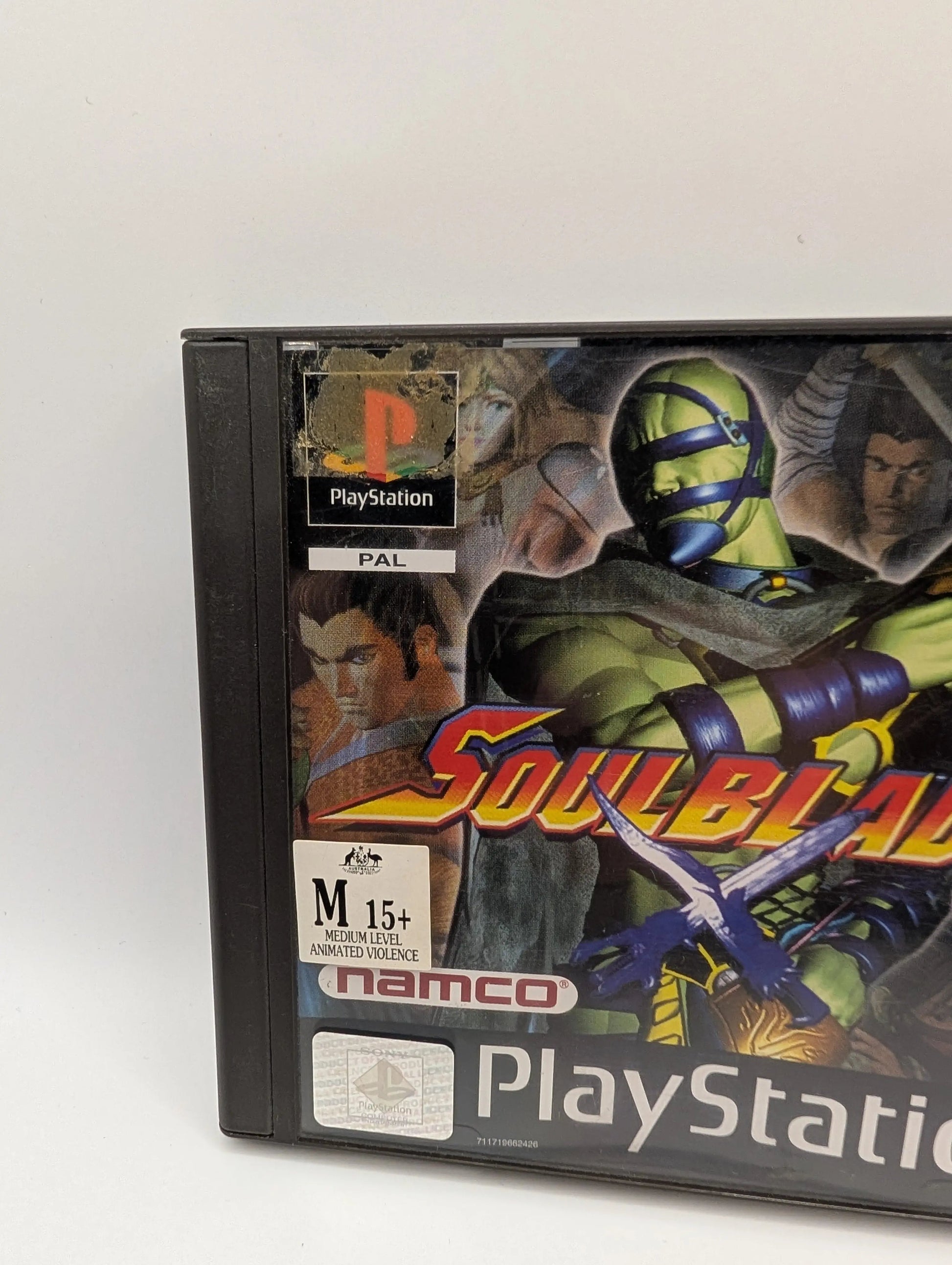 Soul Blade With Manual -  PS1 - PlayStation 1 - PAL - Fat Case - Vintage Video Game FRENLY BRICKS - Open 7 Days