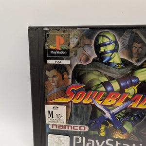 Soul Blade With Manual -  PS1 - PlayStation 1 - PAL - Fat Case - Vintage Video Game FRENLY BRICKS - Open 7 Days